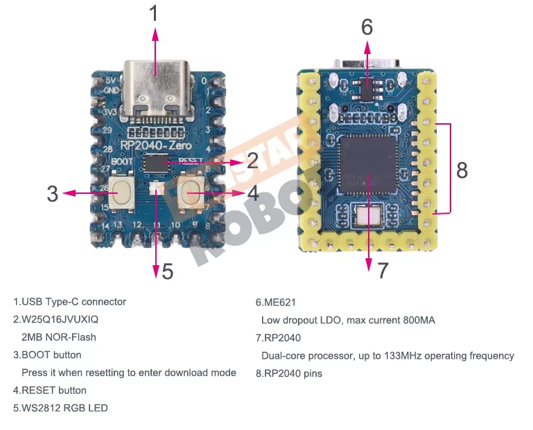 RP2040 Mico MCU