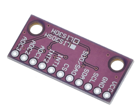 Accelerometer Sensor - LIS3DSH 3 Axis